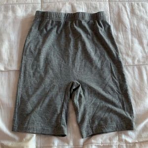 basic cotton biker shorts